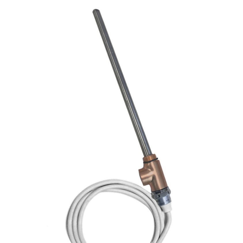 JTP 400W Brushed Bronze Heating Element with T-Piece Cut Out